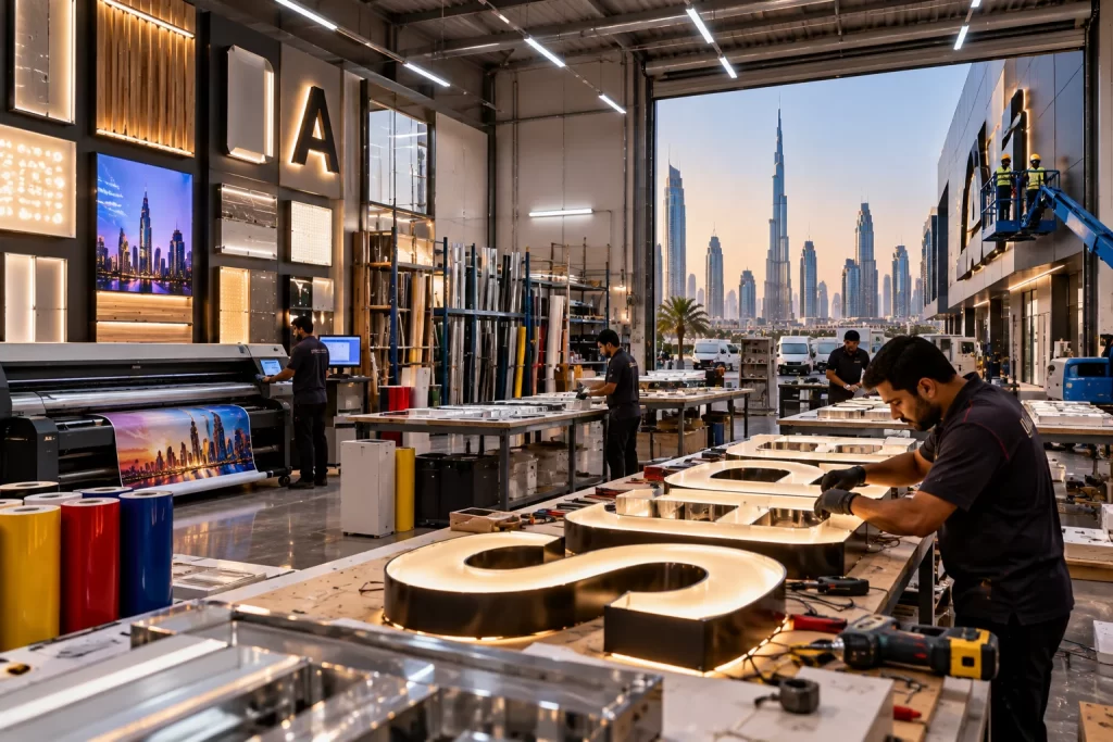 Signage Cost Dubai: Pricing Guide & Budget Breakdown