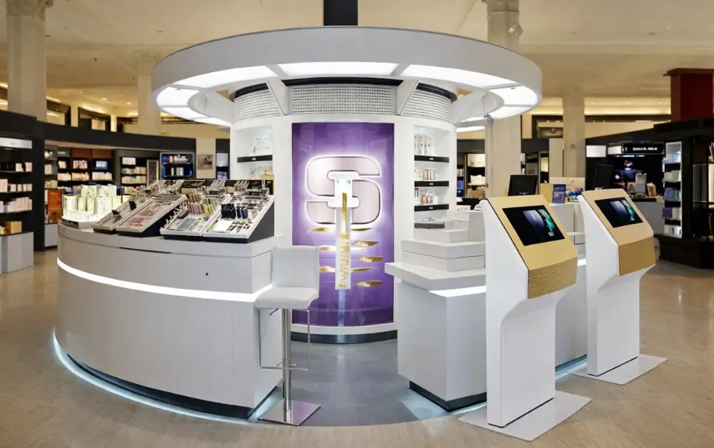Striking and Functional Design of Kiosk