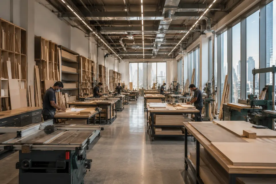 Inside a Professional Carpentry Workshop in Dubai: Guide