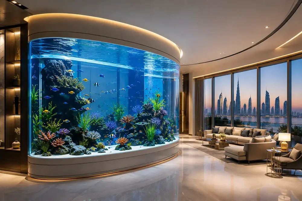 Acrylic Aquariums in Dubai: Why They Are the Preferred Choice Over Glass